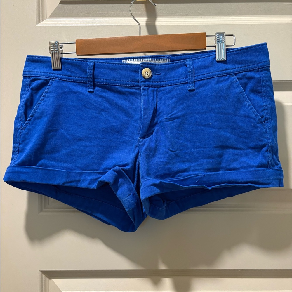 Abercrombie Women's Blue Shorts